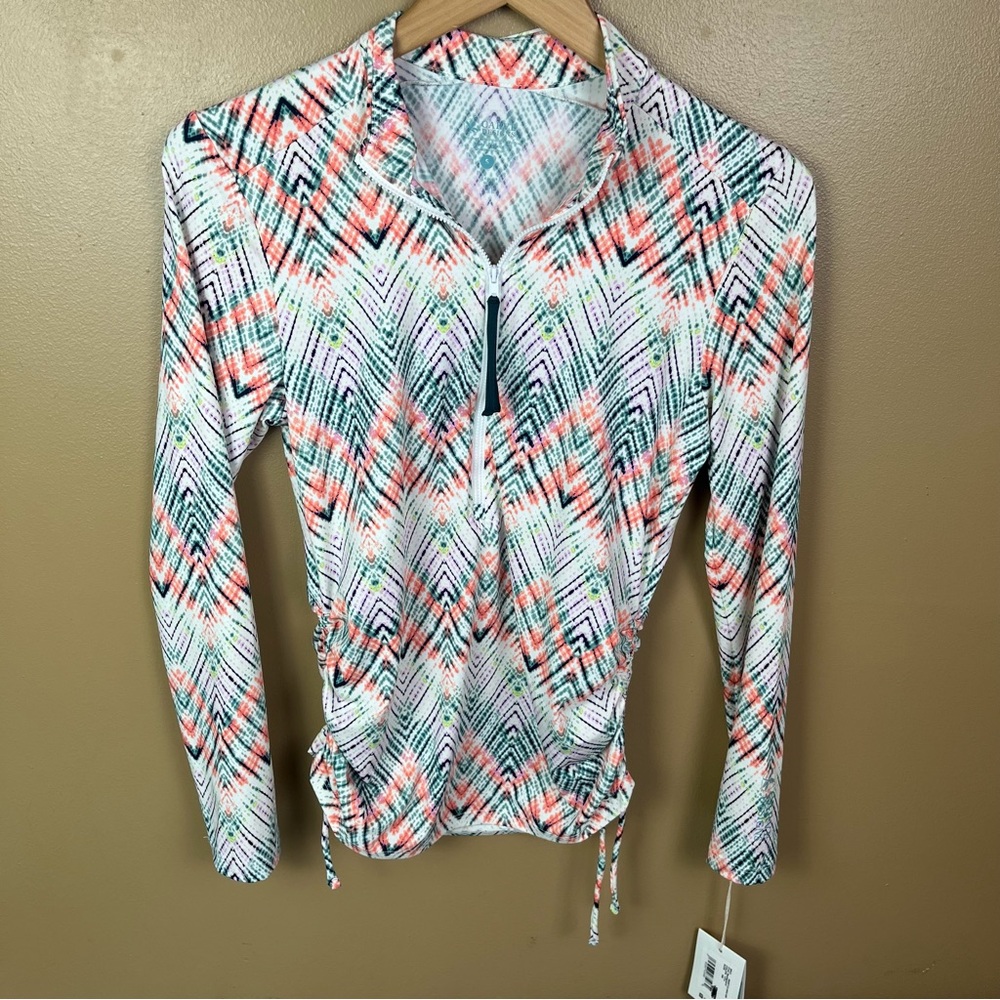 NEW Carve Designs Cruz Rashguard Kilda Colorway Women's Small